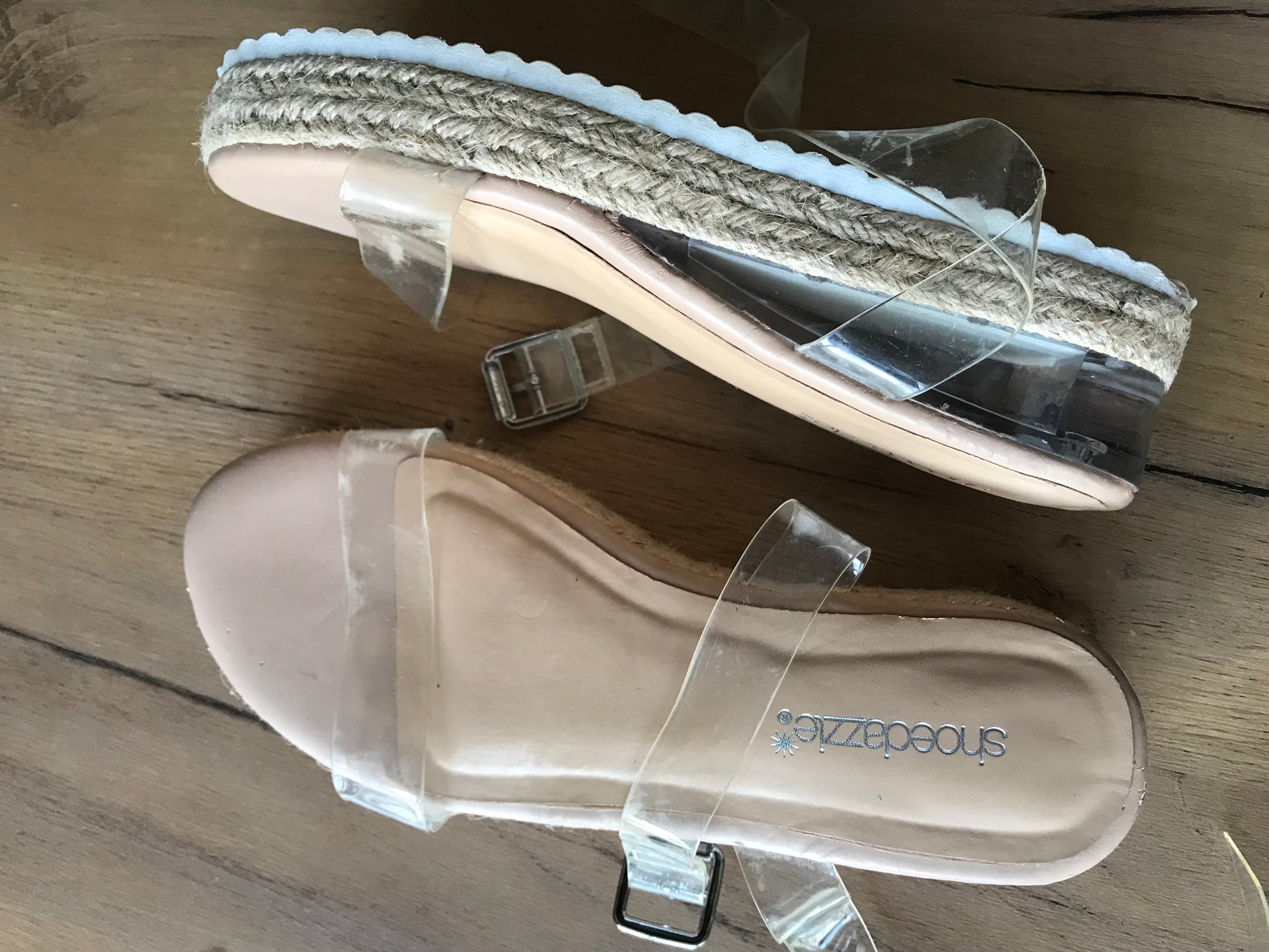 Platform wedge crystal heals /// 7.5