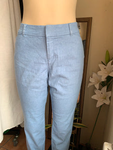 Old Navy Sky Blue Organic blend trousers ::: size12/M ,,,