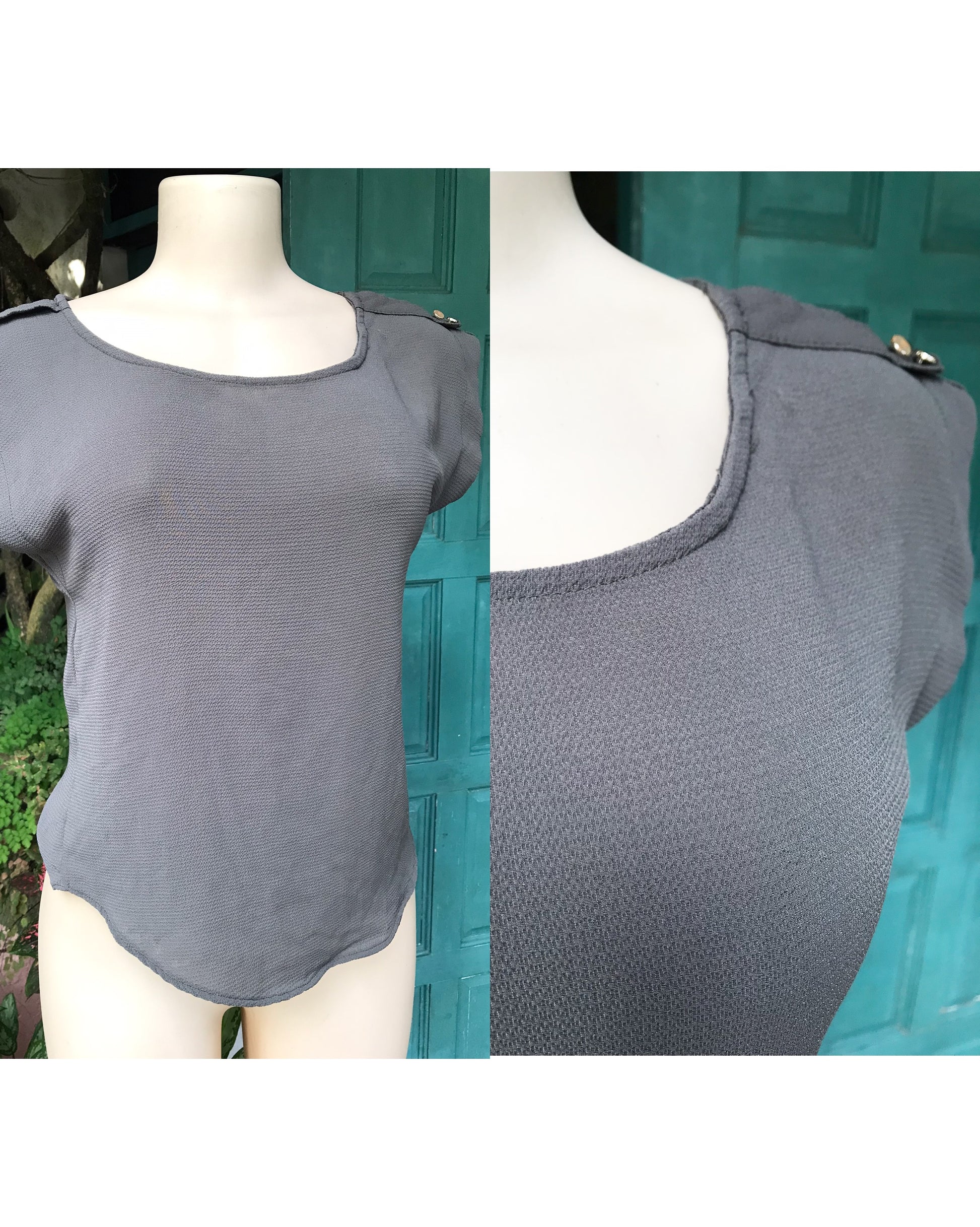 army green professional top plain... s