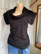 Load image into Gallery viewer, Cowl neck top with side singe … Mlll
