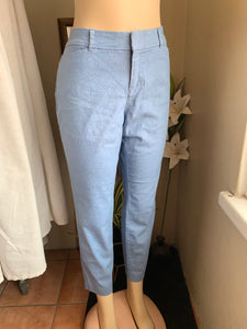 Old Navy Sky Blue Organic blend trousers ::: size12/M ,,,