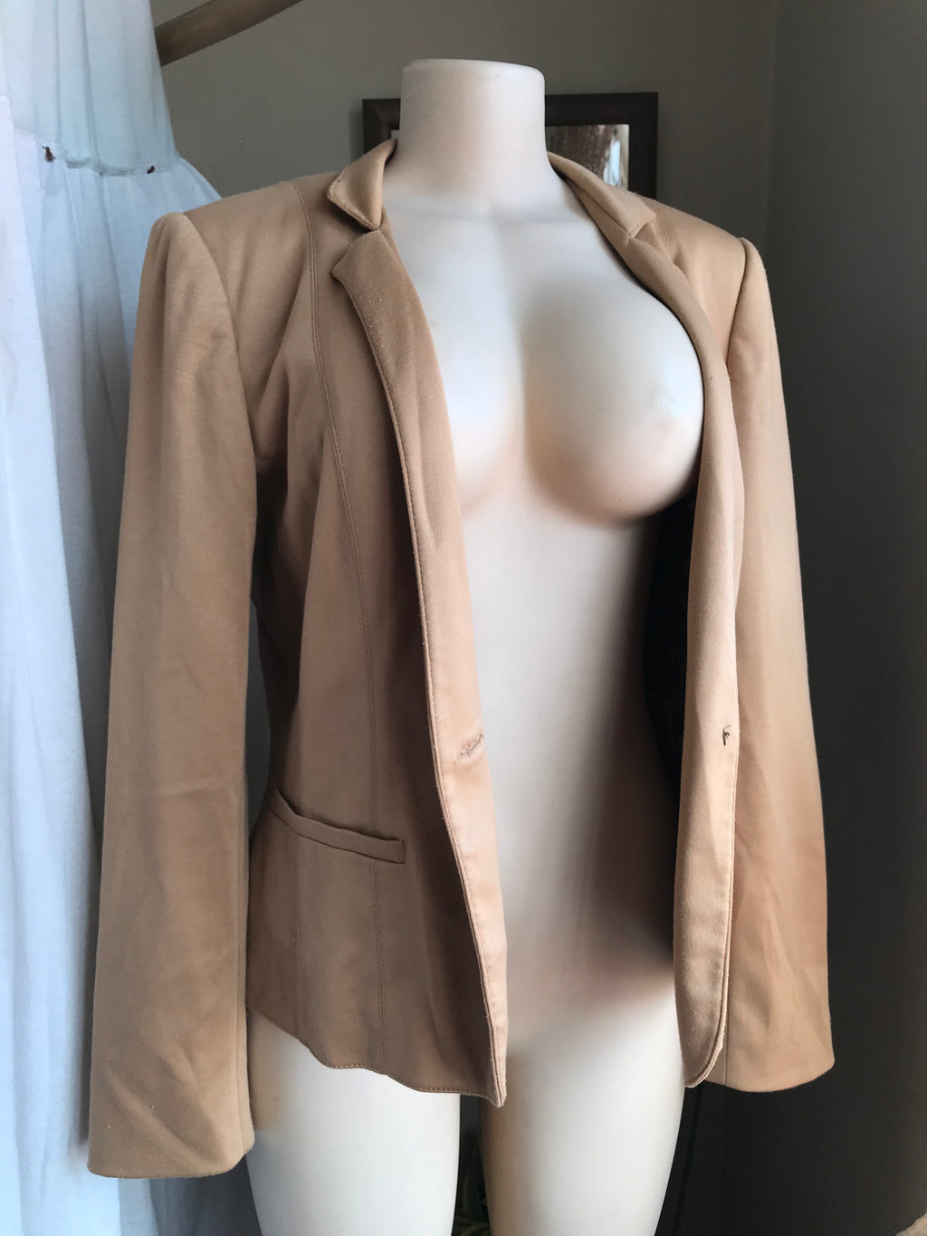Tan Brown Blazer >>> M