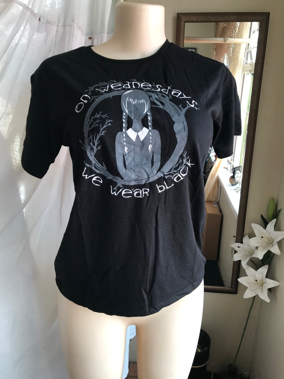 Black Wednesday graphic tee...
