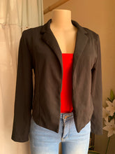 Load image into Gallery viewer, Casual black blazer &gt;&gt;&gt; M
