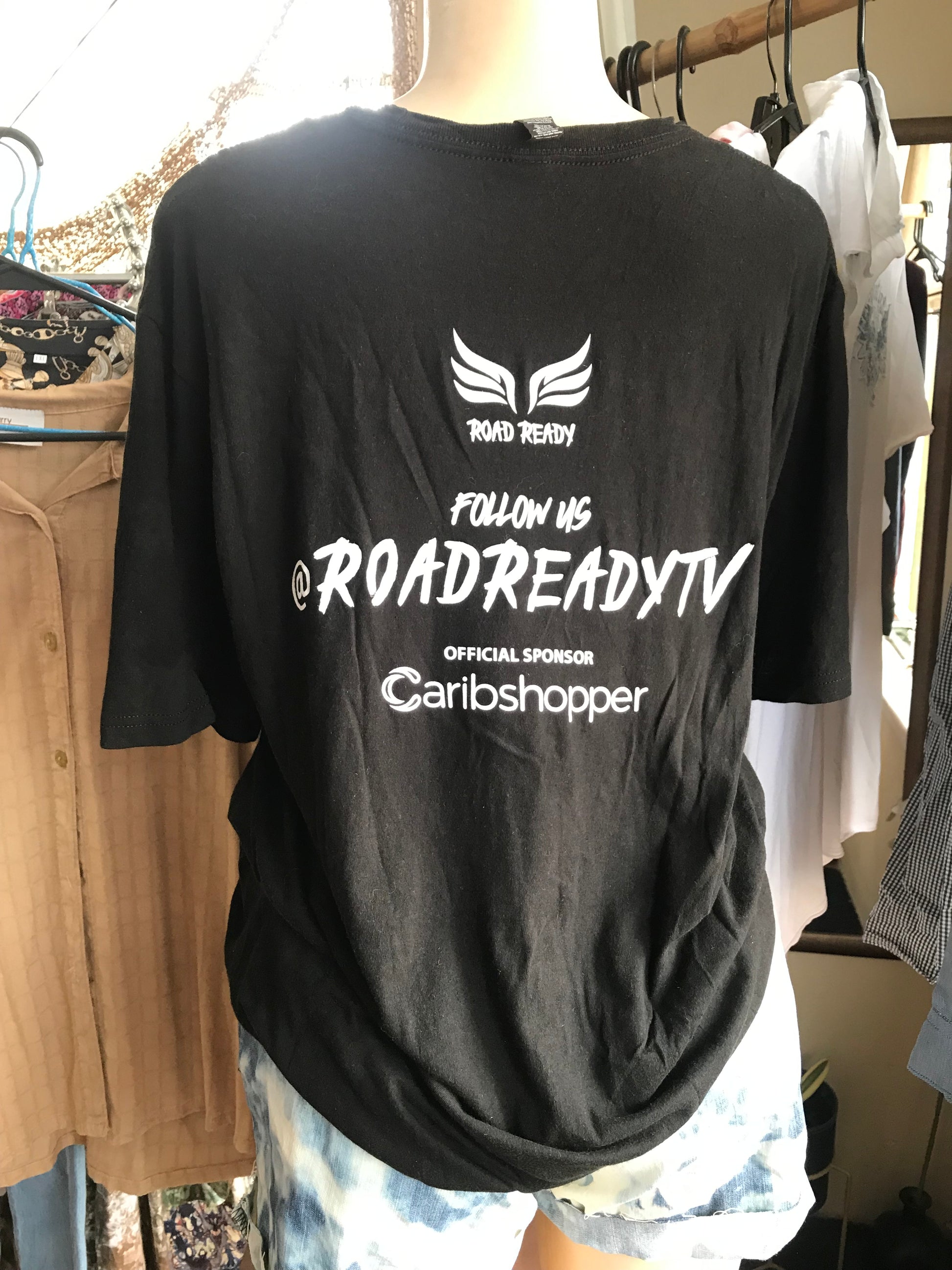 Carnival road ready black tee ;;; L/XL