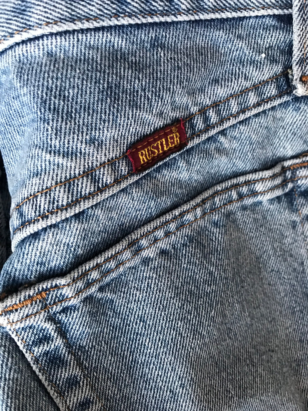 Vintage Rustler mom jeans light blue :::