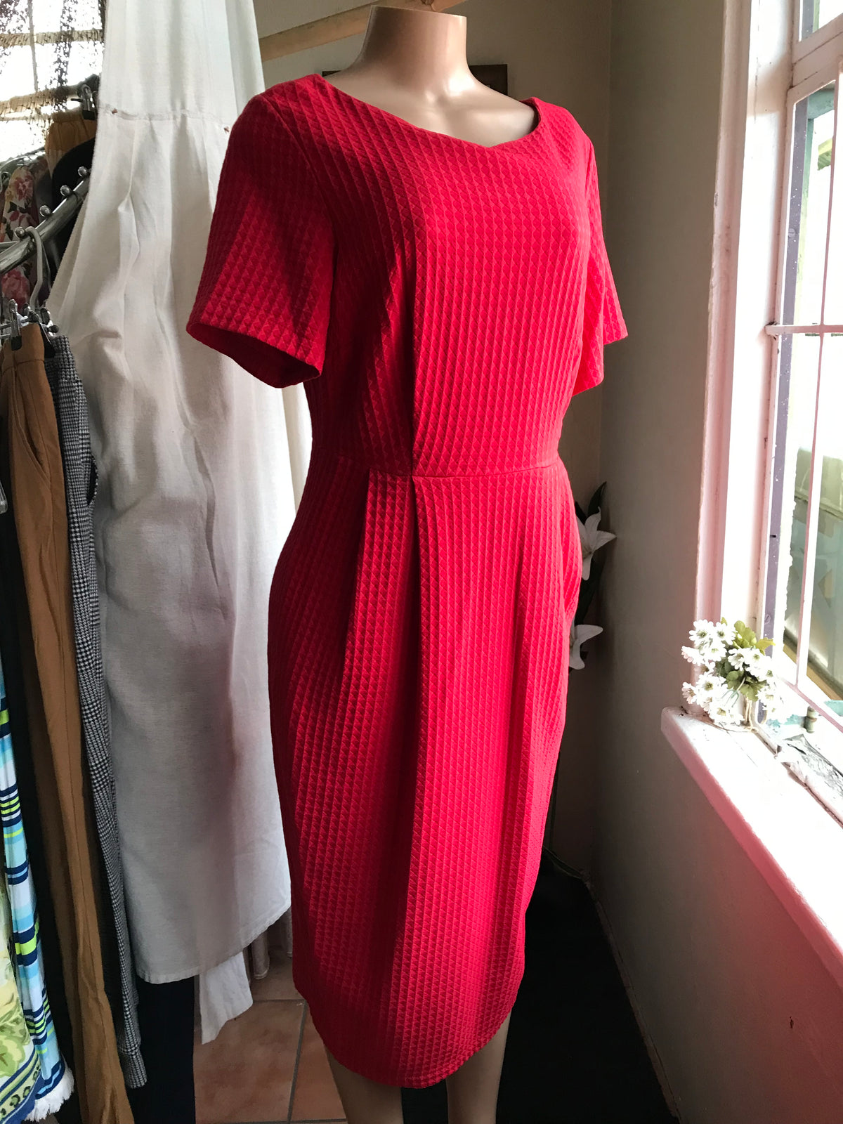 red dress professional . xl