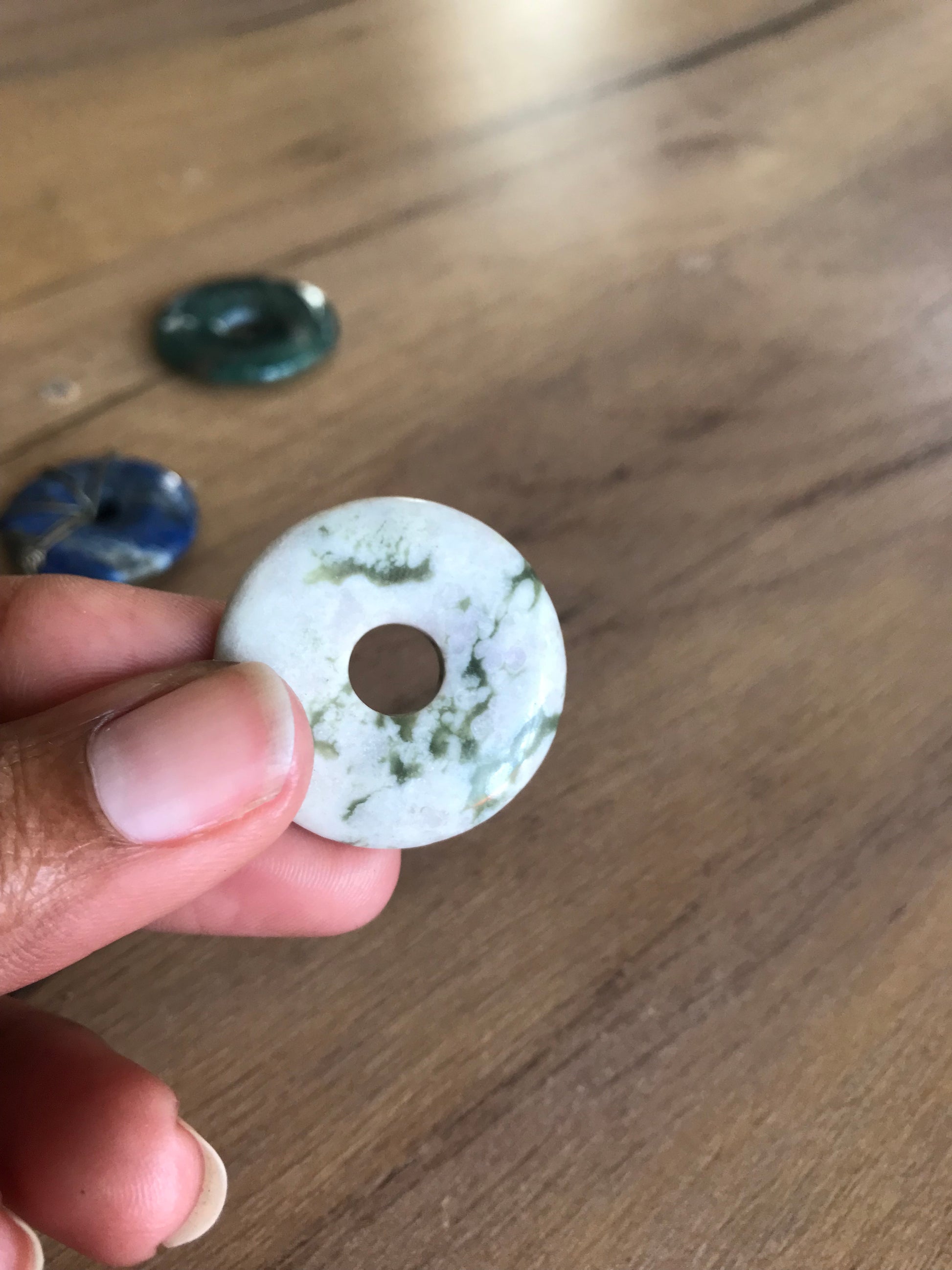 Tree Agate Stone pendant ***