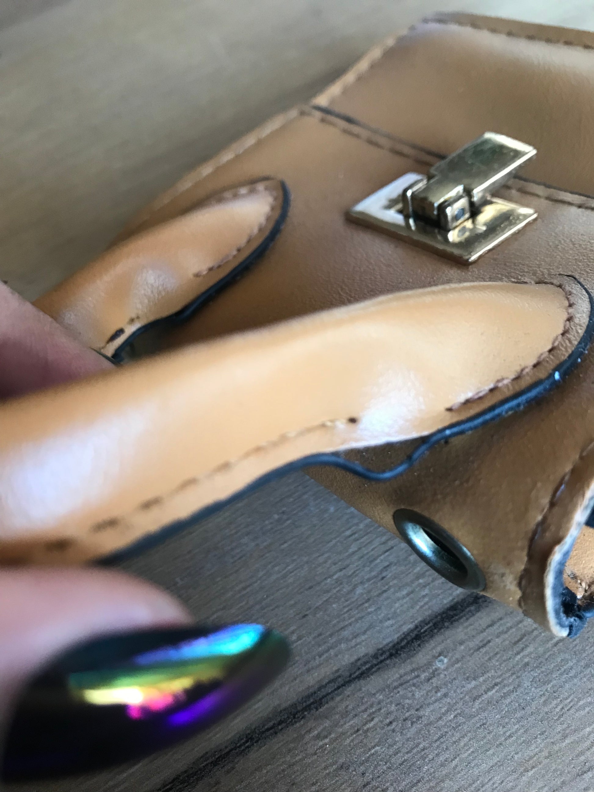 light brown mini mini fashion bag