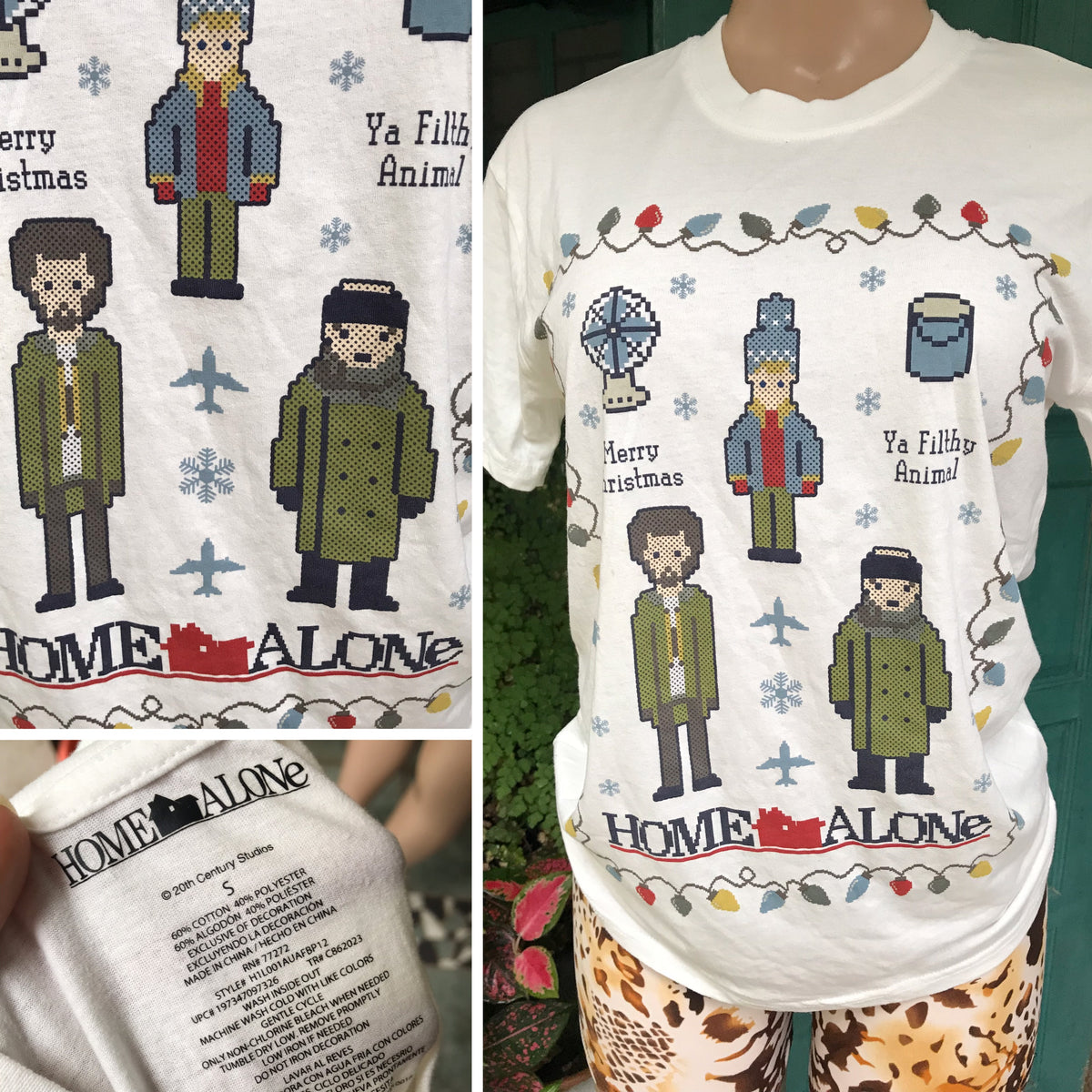 Home Alone merch tee ;;;