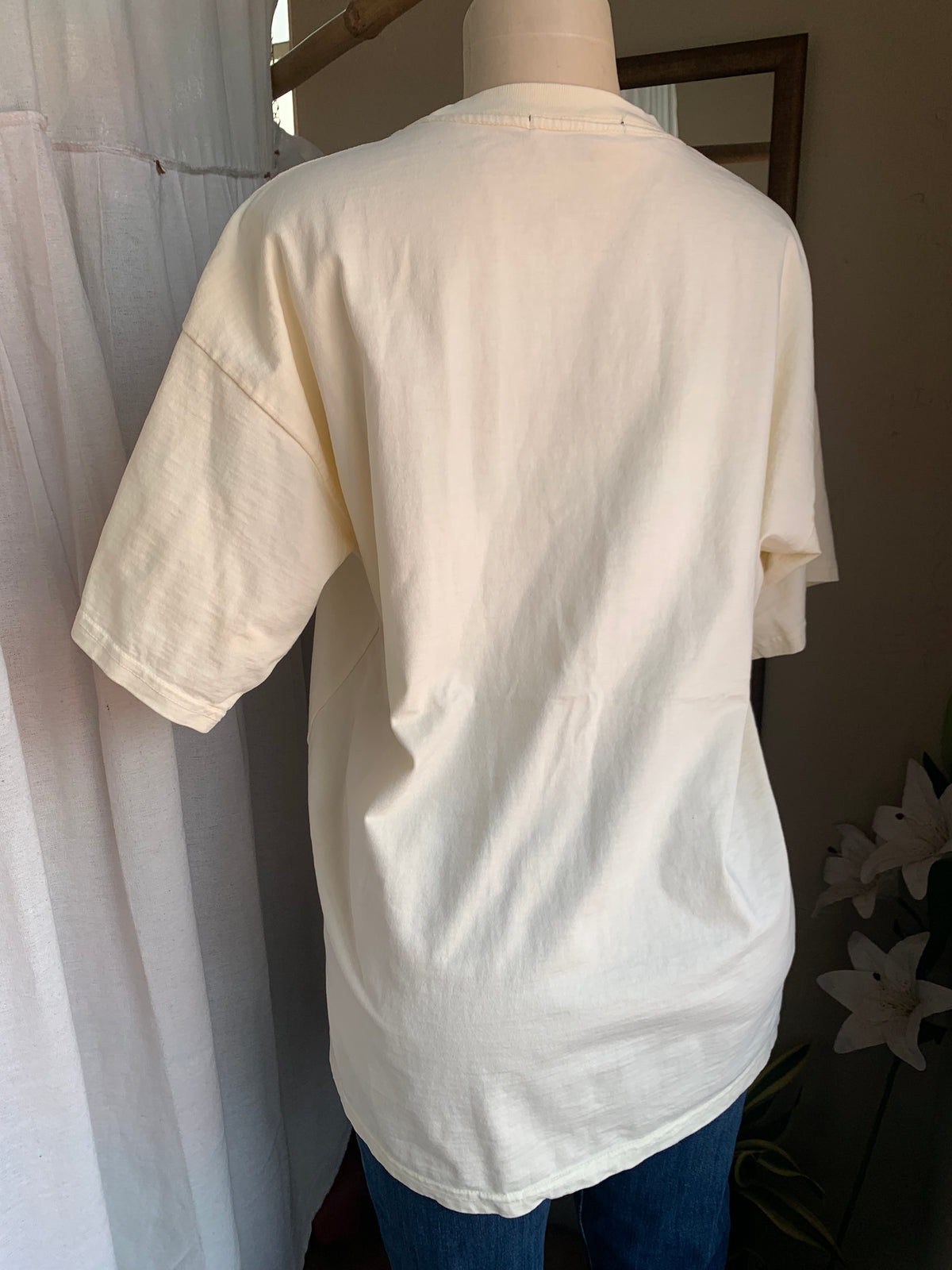 Thick cotton over sized T-shirt … L (small men)