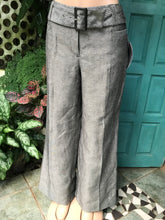 Load image into Gallery viewer, New tag linen blend professional pants belted wide leg size ::: 12/M ,,,
