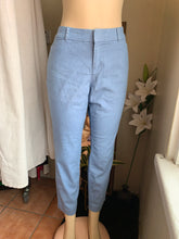 Load image into Gallery viewer, Old Navy Sky Blue Organic blend trousers ::: size12/M ,,,
