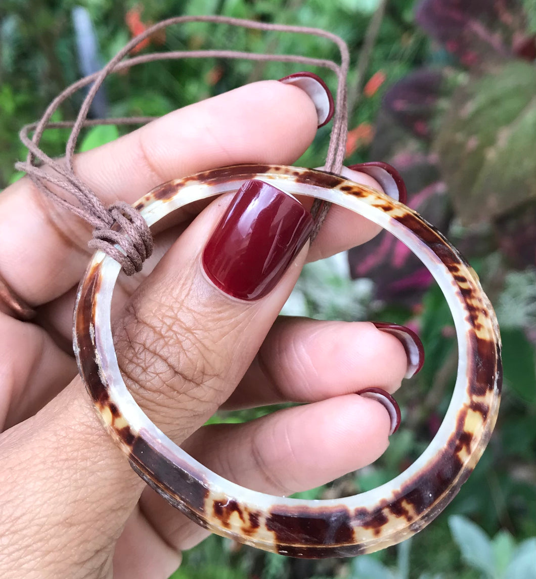 Natural ring shell *** necklace