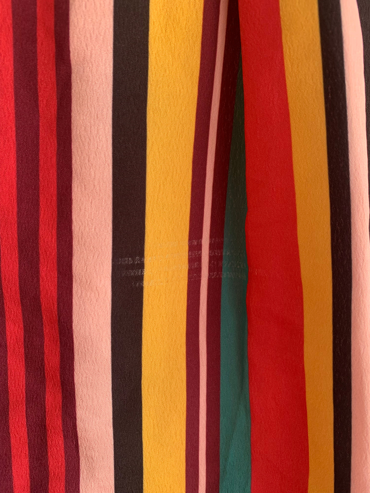 candy stripe sleeveless button blouse ... /xl
