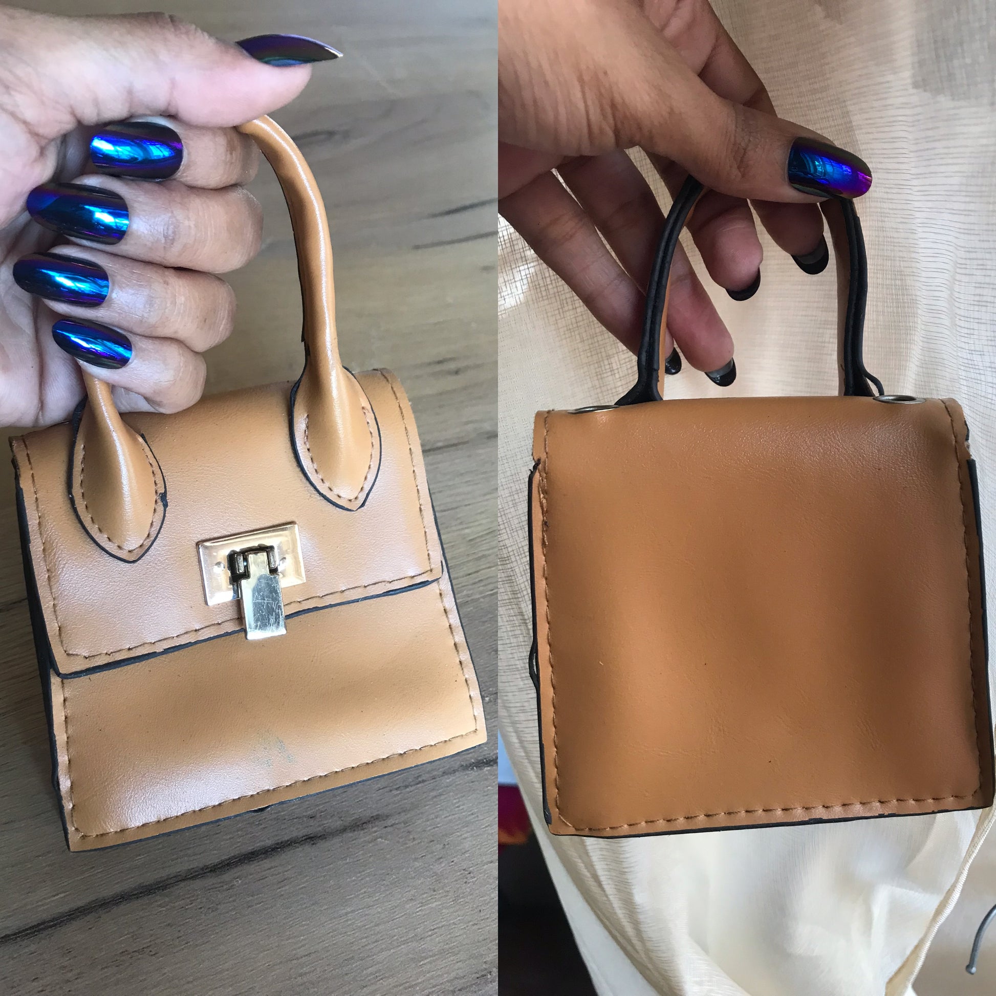 light brown mini mini fashion bag