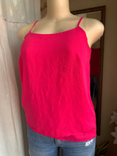 Load image into Gallery viewer, Tommy Hilfiger hot pink tank top … says xxs/
