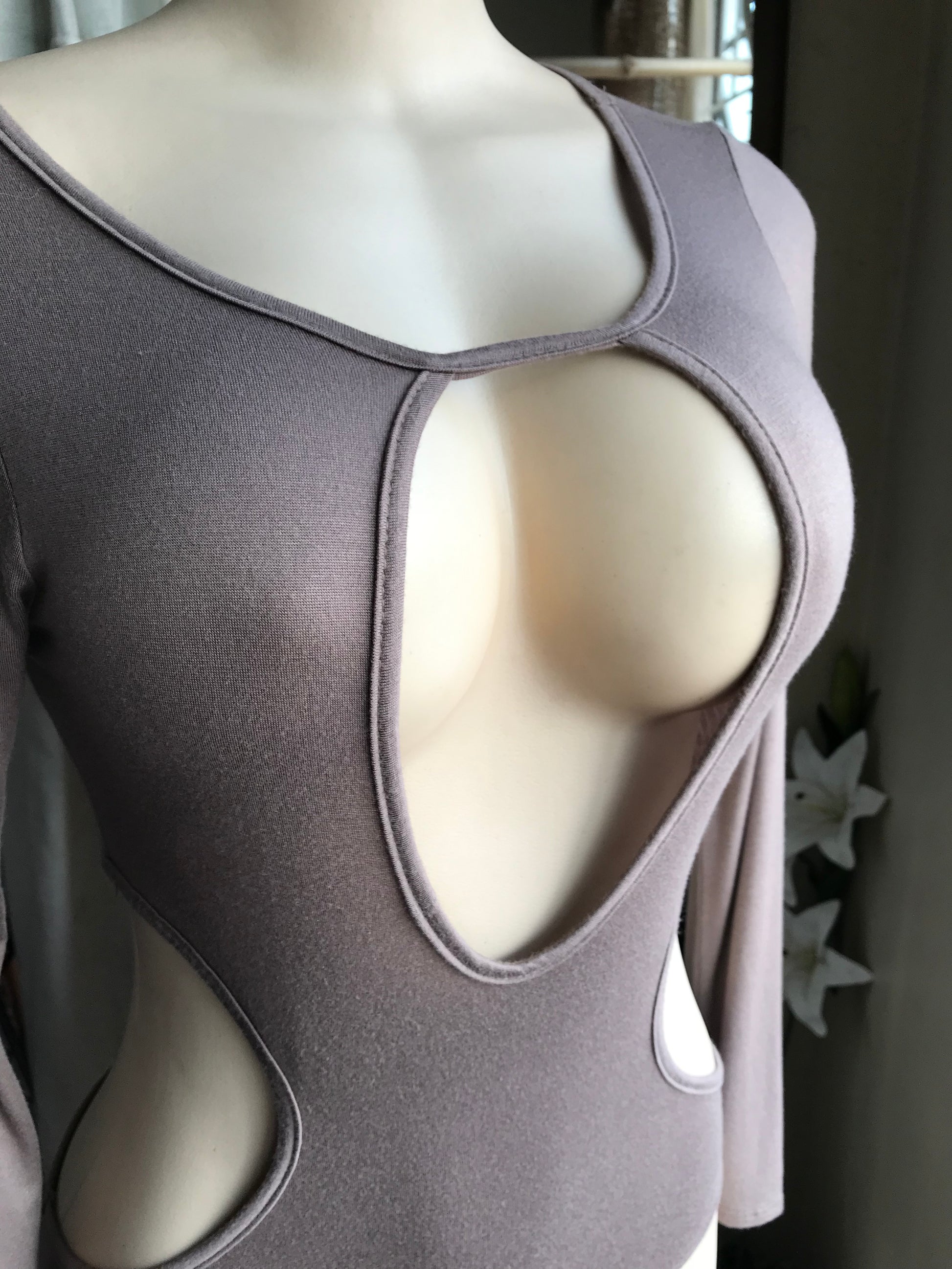 Nude Bodysuit cutout … s