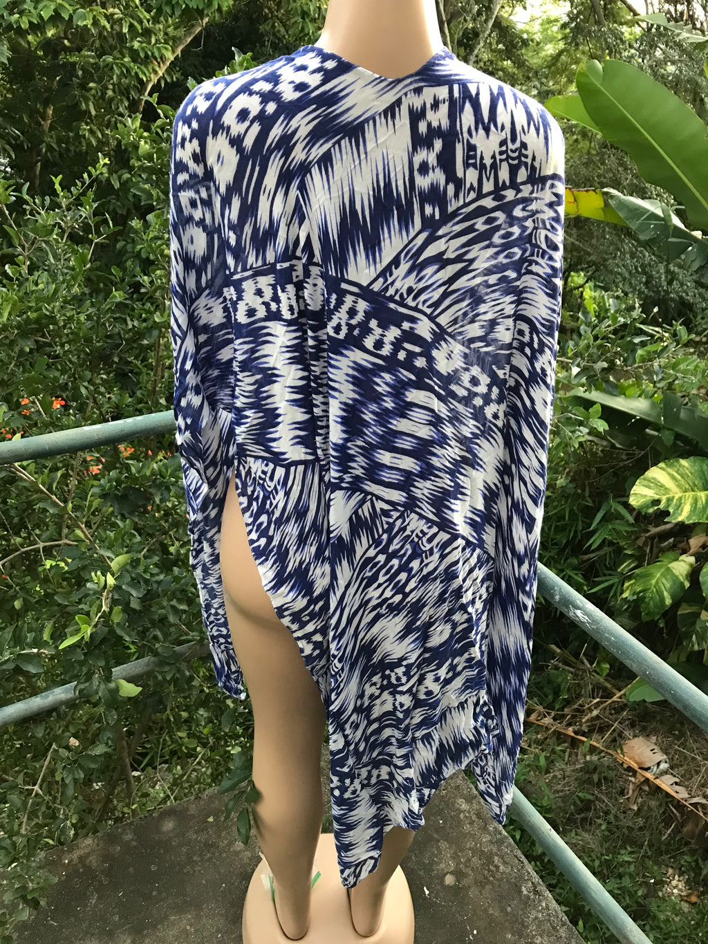 Soft blue beach swim coverup...one size