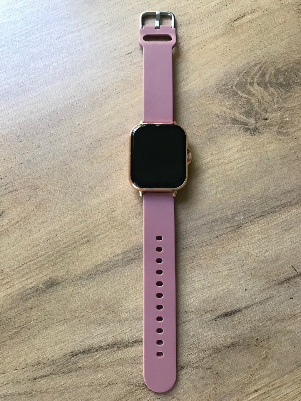 smart watch : rose gold and blush