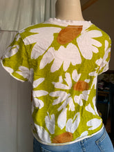 Load image into Gallery viewer, Anthropologie Floral distressed tee … s/m
