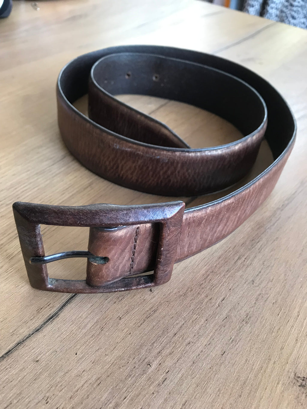 Armani Exchange leather belt M-L