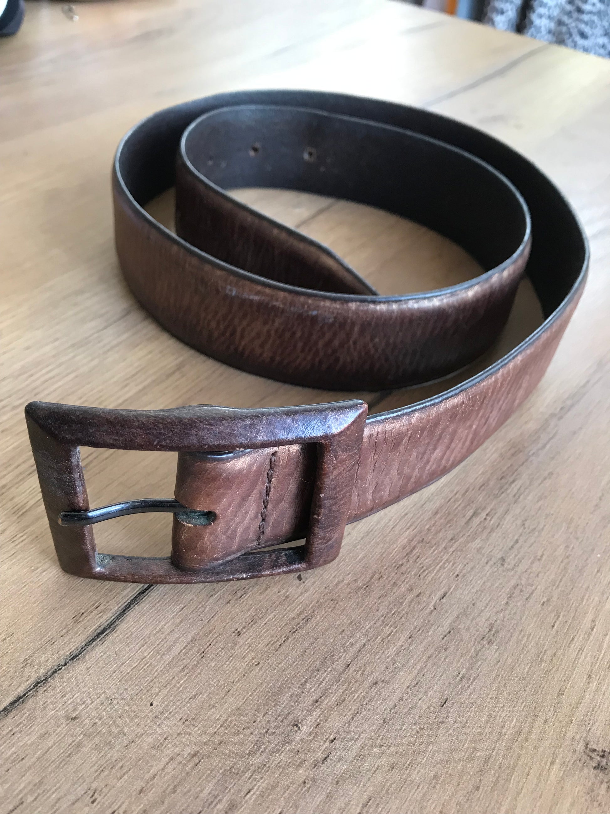 Armani Exchange leather belt M-L