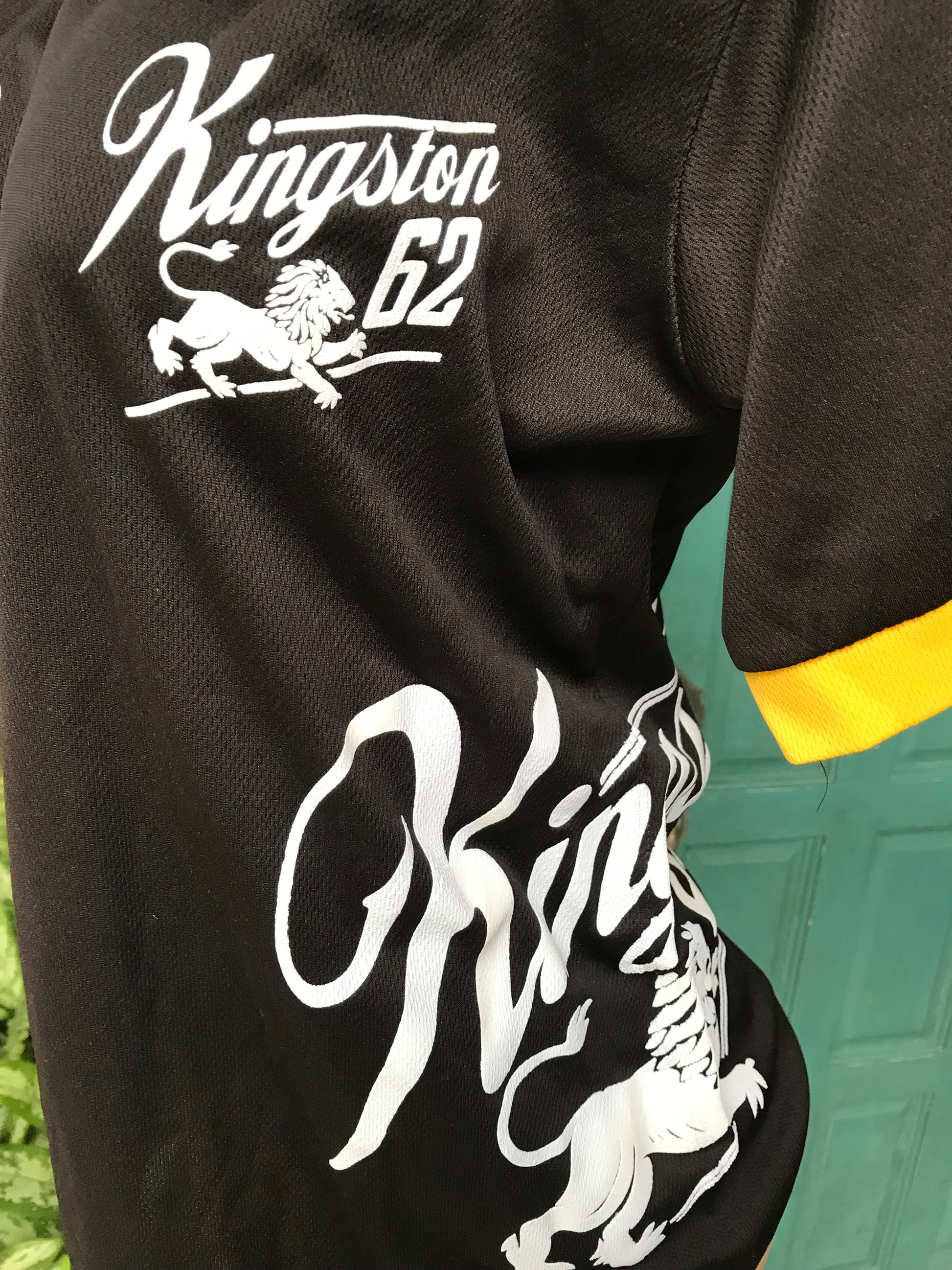 Kingston 62 merch tee black yellow mens ...  /XL ;;;
