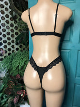 Load image into Gallery viewer, New black cutout bodysuit lace  lingerie . S &amp; Mlll
