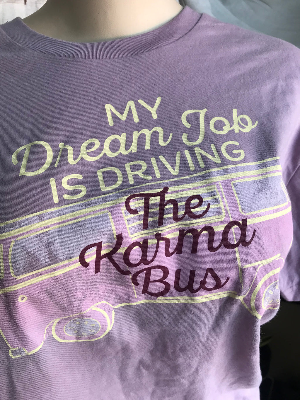 New Karma Bus Graphic Tee  ;;; L ...
