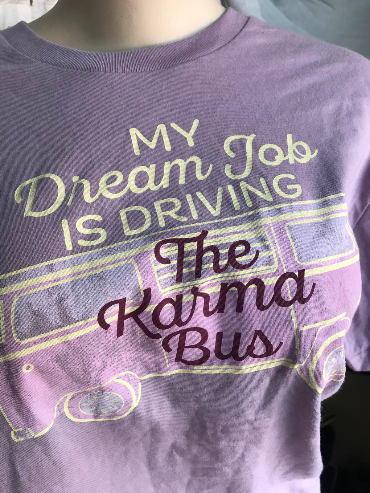 New Karma Bus Graphic Tee  ;;; L ...