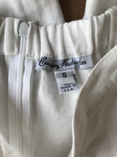 Load image into Gallery viewer, Courtney Washington White linen pants ::: S &amp; /XS,,,
