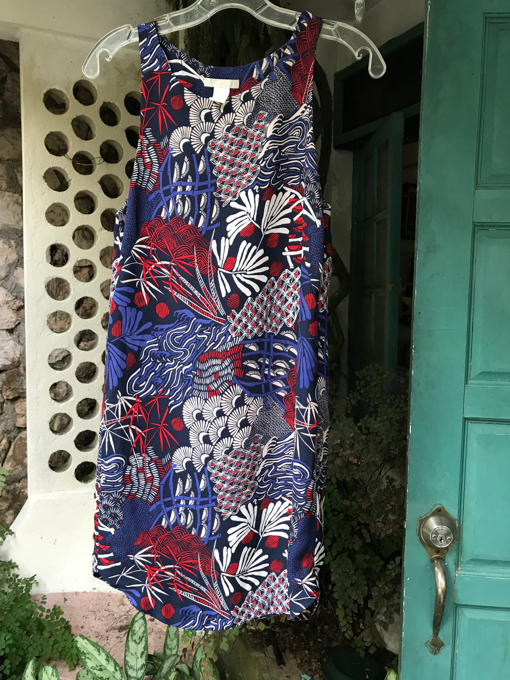 Printed Work Dress . XS/