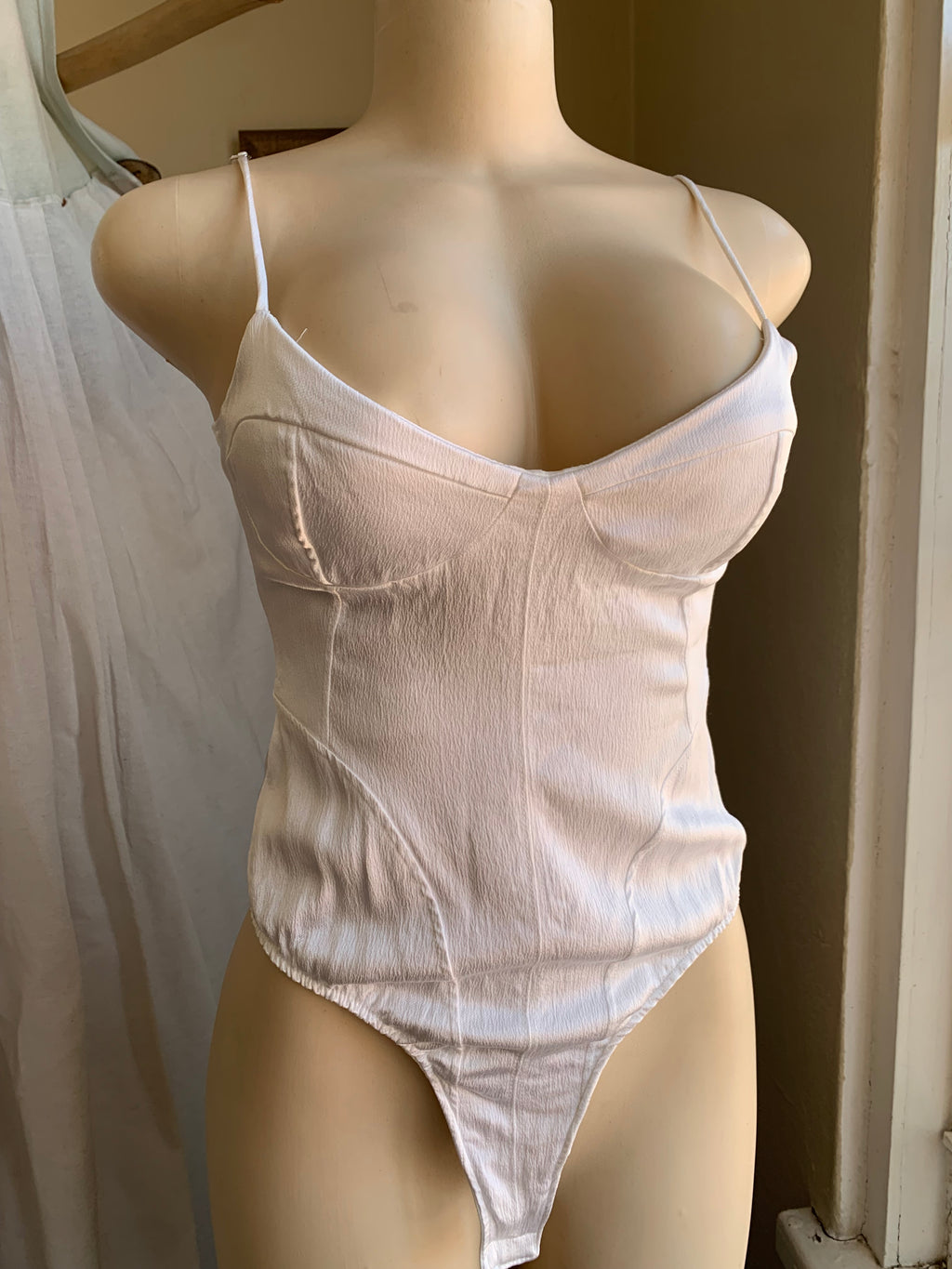 ZARA white cami bodysuit … s