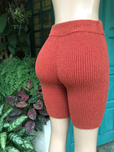 Load image into Gallery viewer, Rust textured tights
