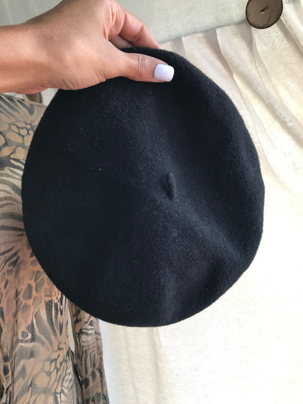 Vintage Kangol black beret