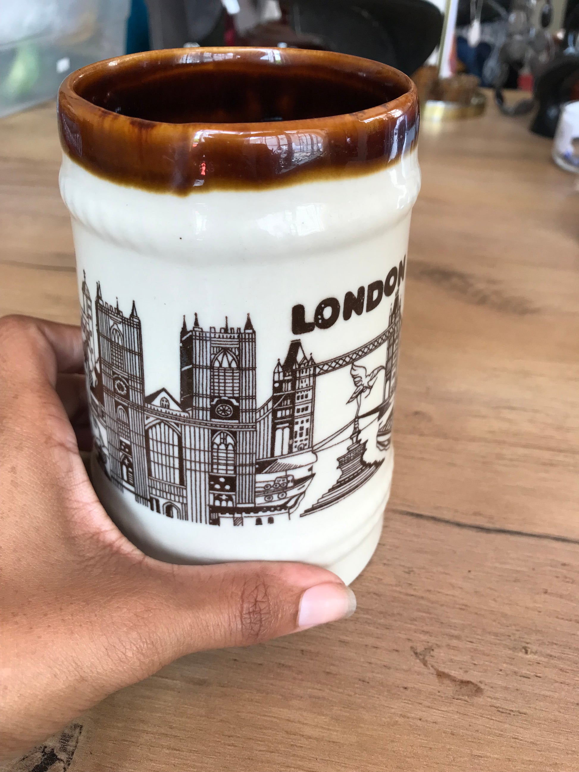 London scape retro jumbo mug +++