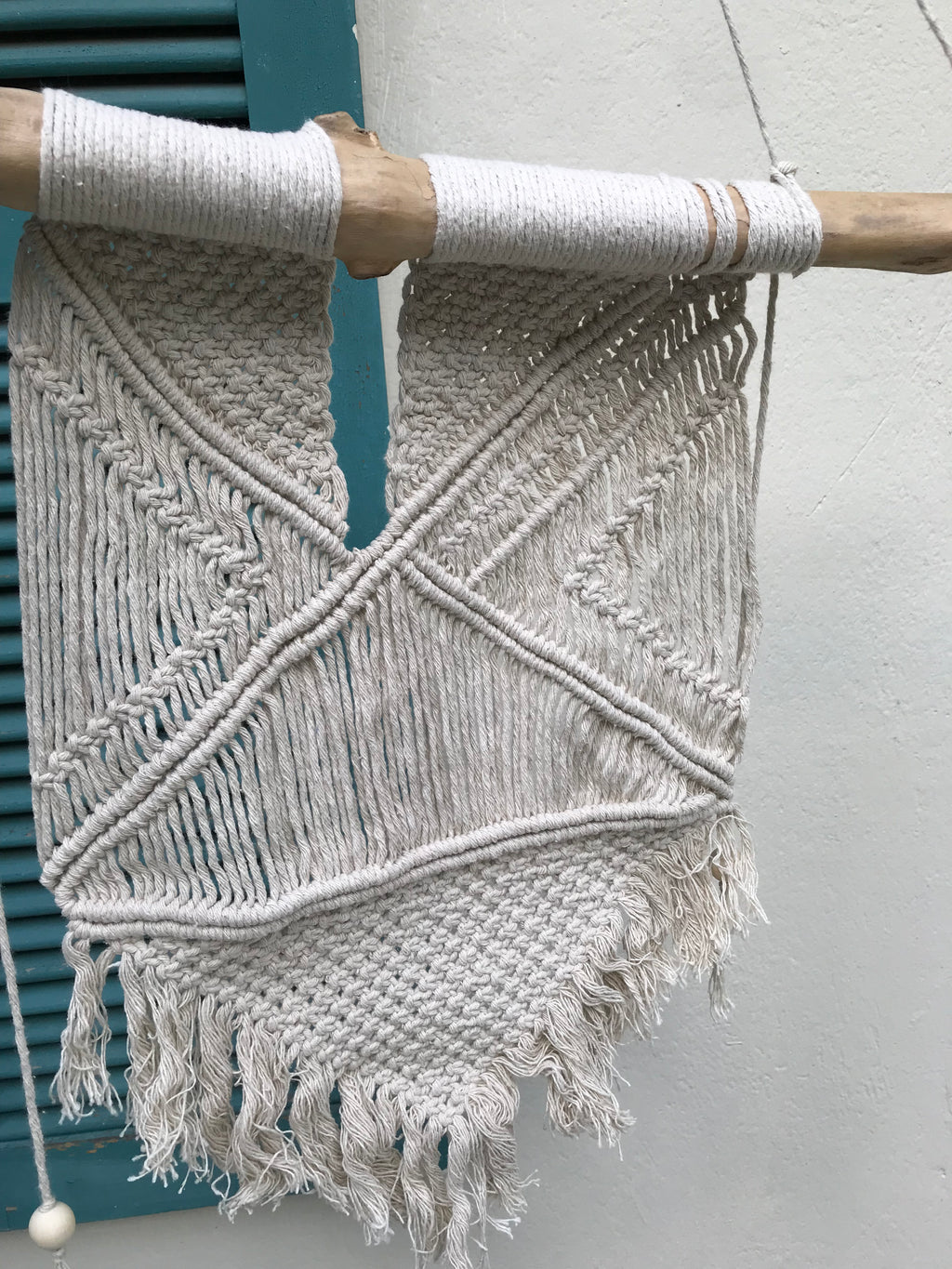 Macrame wall hanging large cream +++