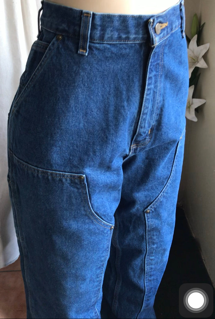 New Tag carpenter wide leg jeans w34 / L