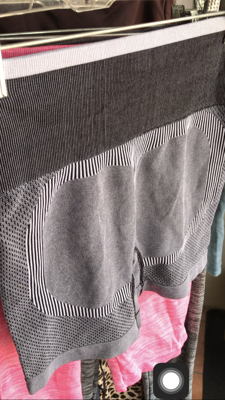grey multi exercise shorts ::: one size