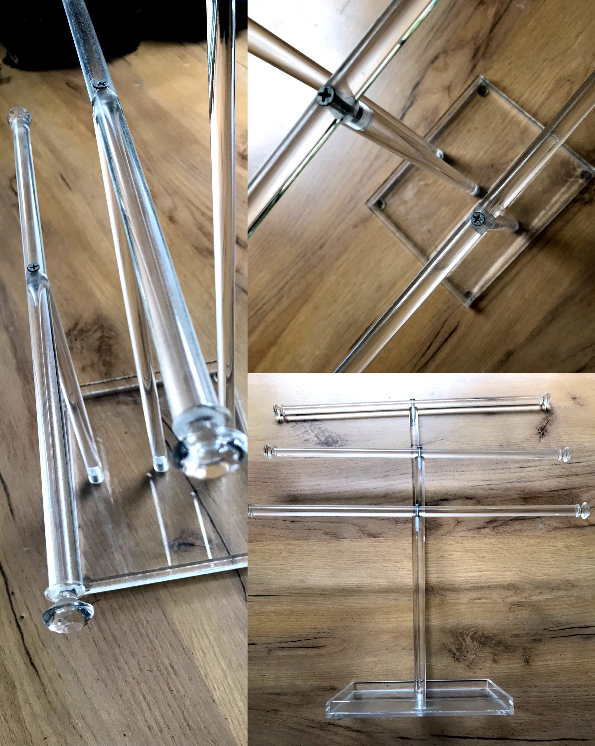 crystal jewellery holder *** multi level