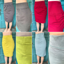 Load image into Gallery viewer, Professional stretchy pencil skirts /XL (colours vary)lll
