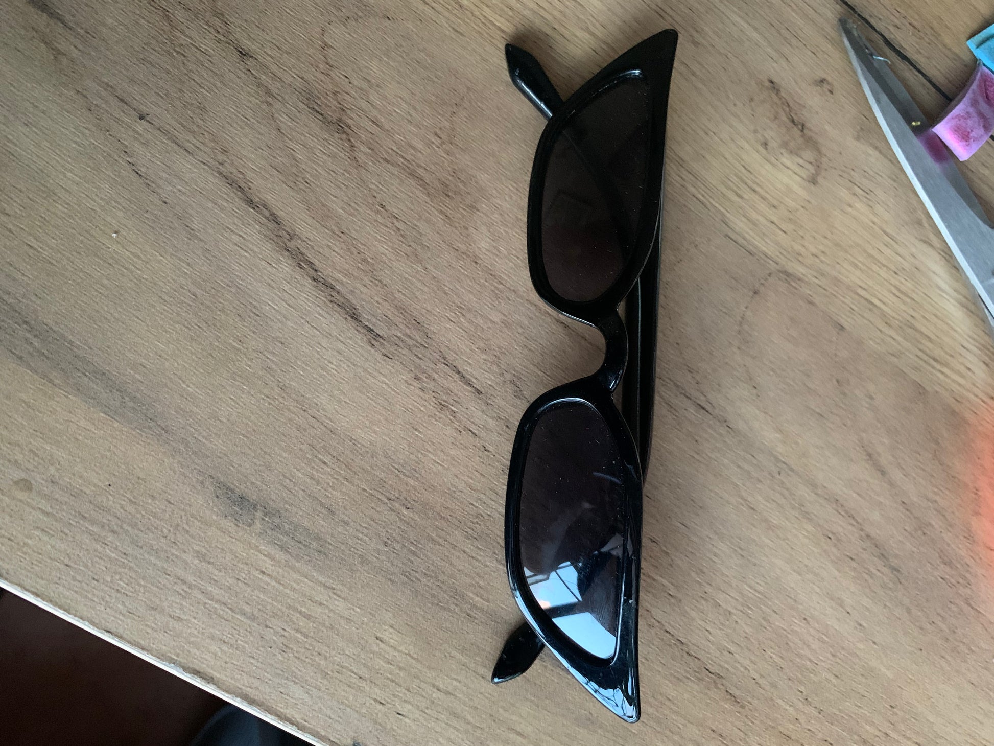 Black Cateye Sunglasses