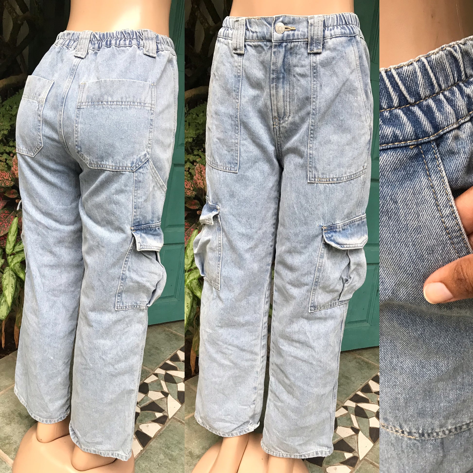 cargo jean light wash w27