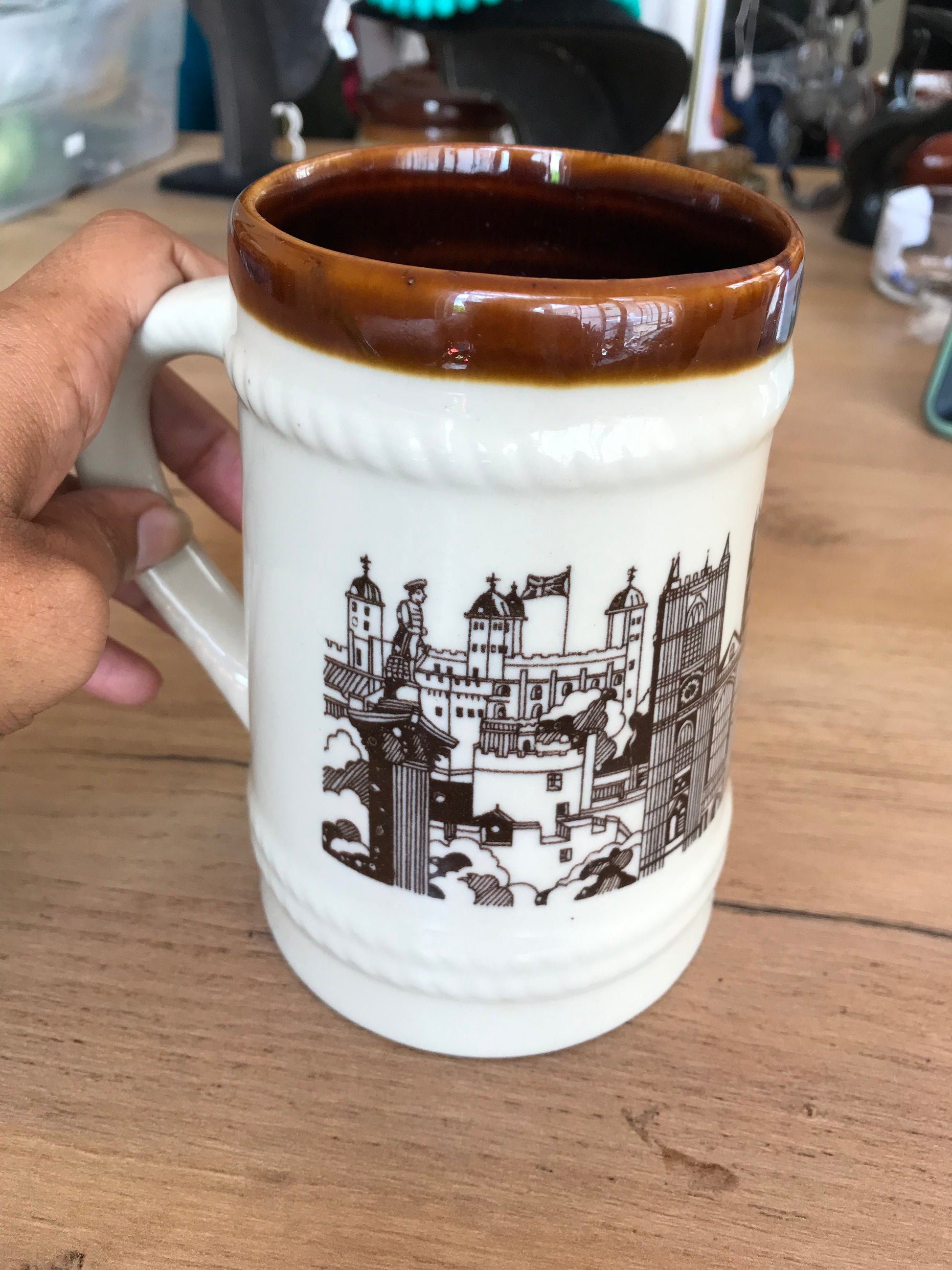 London scape retro jumbo mug +++