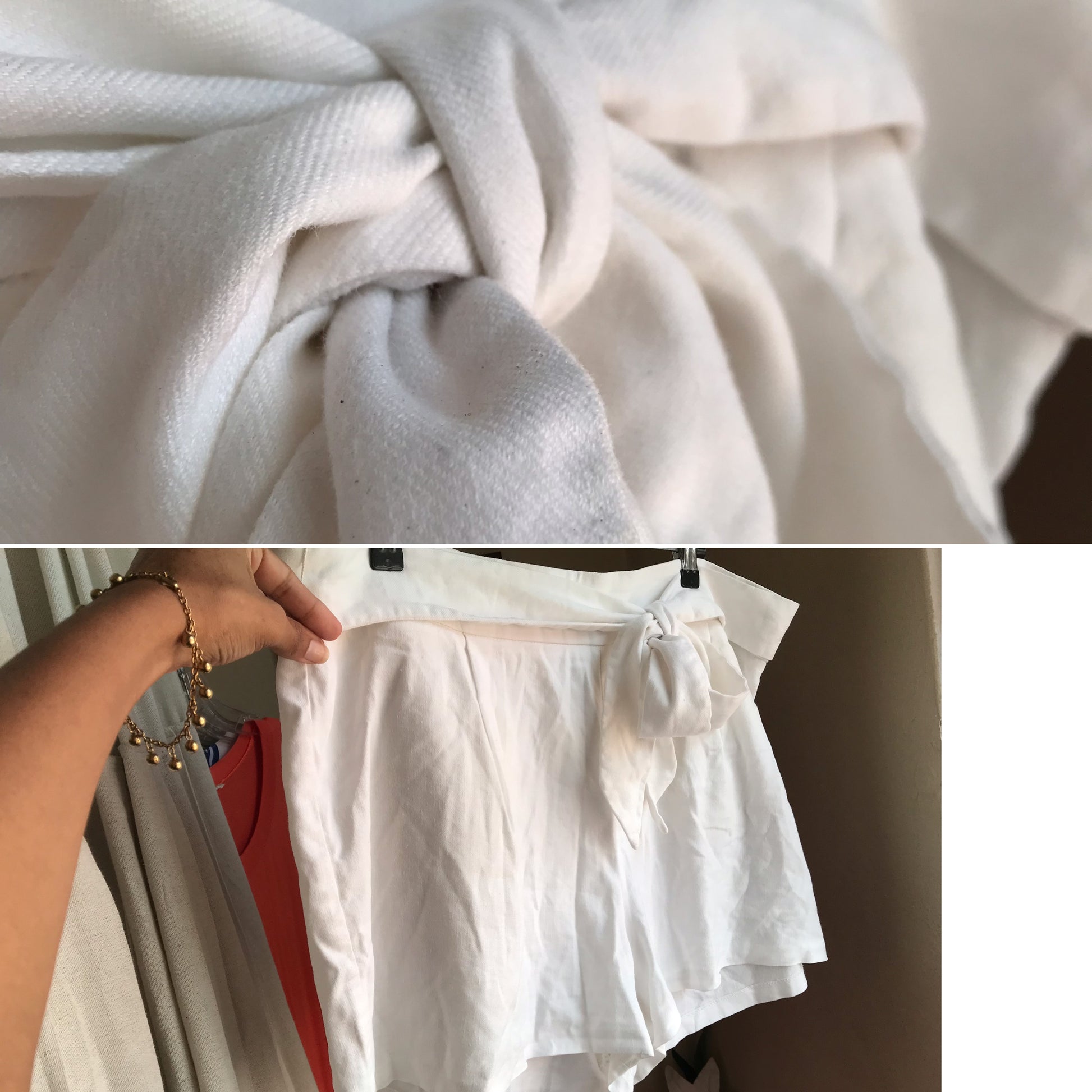 express white organic holiday shorts with tie . /xl : 2x