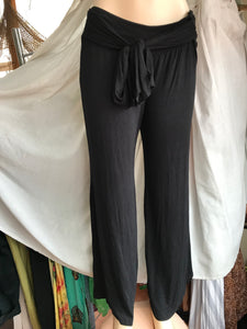 Soft black palazzo pants ::: m