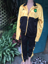 Load image into Gallery viewer, Jamaica Football Fed Jogger Set yellow black unisex ::: L /XL &gt;&gt;&gt;
