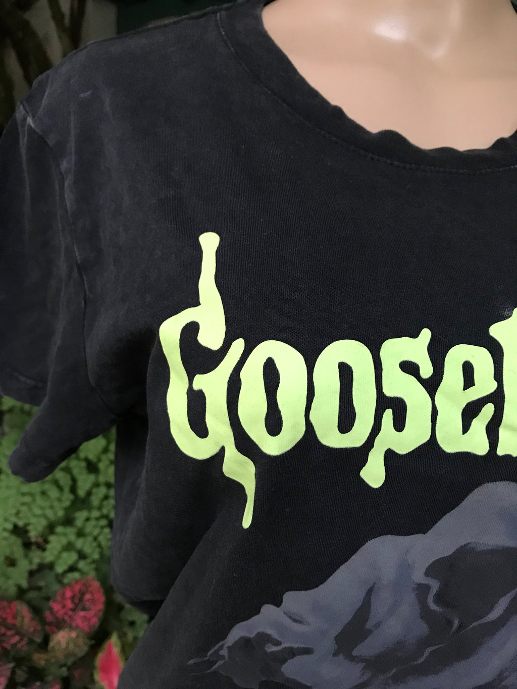 Black Goosebumps graphic tee... M ;;;