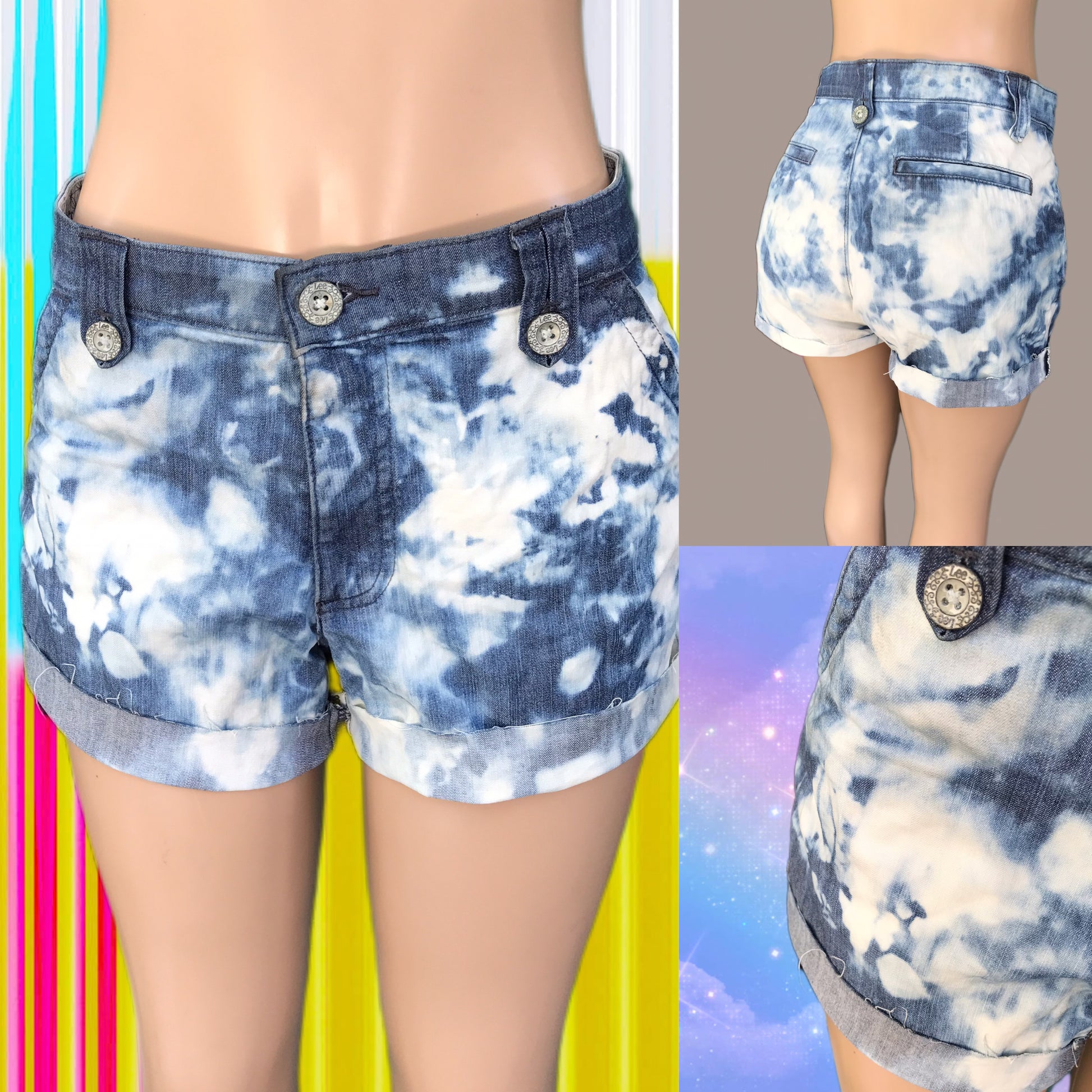 Vintage cloud wash shorts m